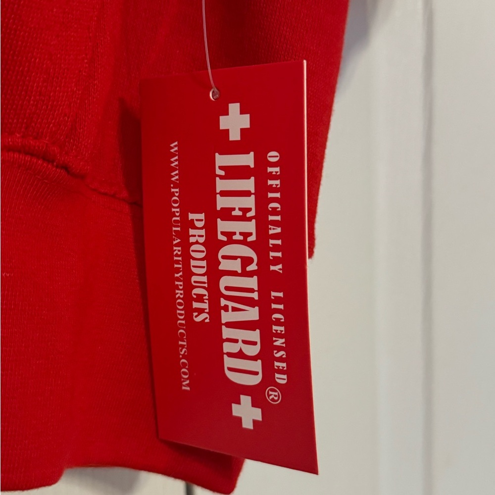 Red Lifeguard Hoodie - Picture 4 of 5
